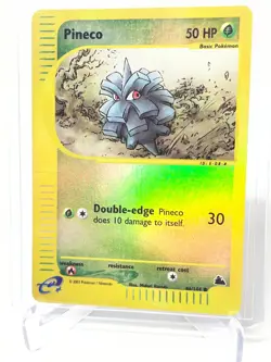 Pineco 86/144 Reverse Holo Skyridge Set E-Series - Pokemon Card - LP - Image 1