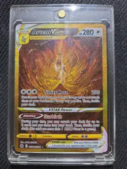 Arceus VSTAR GG70/GG70 SWSH: Crown Zenith Galarian Gallery Gold Pokemon Card - Image 1