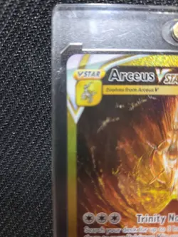 Arceus VSTAR GG70/GG70 SWSH: Crown Zenith Galarian Gallery Gold Pokemon Card - Image 2