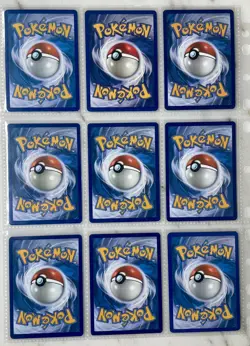 9x Staryu & Starmie Pokemon Card lot, vintage-present, 1 Double rare, LP to NM - Image 2