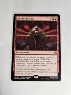 MTG ALL WILL BE ONE #118 FOIL PHYREXIA ALL WILL BE ONE NM - Image 1