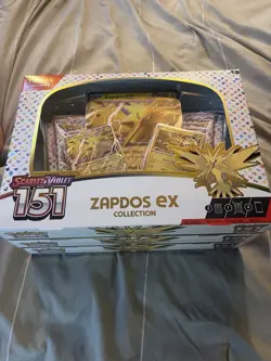 Pokemon Zapdos EX Collection Box 151 Series Lot of 3 Factory Sealed - Image 2