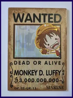 Monkey.D.Luffy QR One Piece Special Card - Image 1