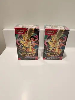 Pokemon TCG Mega Evolution Ascended Heroes Booster Bundle Box - Lot of 2 - Image 1