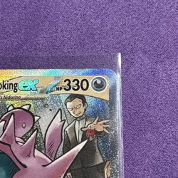 Pokemon TCG Team Rocket's Nidoking EX Destined Rivals Card 233/182 (SIR) NM - Image 4