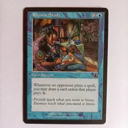 Rhystic Study Prophecy 2000 Mtg Magic The Gathering - Image 1