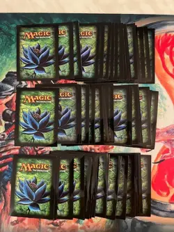 15 x SLEEVES BLACK LOTUS MTG MAGIC THE GATHERING BLACK VERSION per luke94906 - Image 1