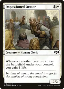 NM - Impassioned Orator [RNA - 12] Ravnica Allegiance - Image 1