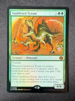Vaultborn Tyrant - The Big Score | PROMO FOIL (MTG) NM - Image 1