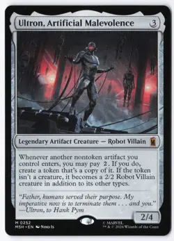 Ultron, Artificial Malevolence 252 Marvel Super Heroes - Image 1
