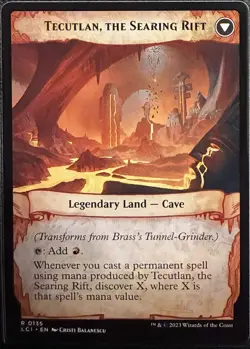 MTG Lost Caverns of Ixalan Brass's Tunnel-Grinder (Rare) - Image 2