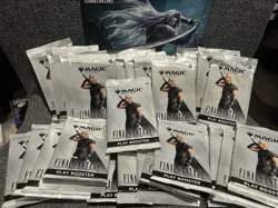 MTG Final Fantasy Play Booster X30 + 2 Dice - Image 1