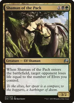 NM - Shaman of the Pack [ORI - 217] Magic Origins - Image 1