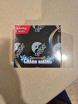 Pokemon Chaos Rising Booster Box Factory Sealed - Image 1