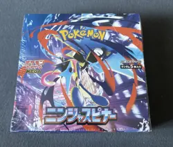 Pokemon Japanese Ninja Spinner M4 Booster Box Factory Sealed Chaos Rising - Image 1