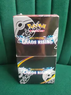 Pokemon TCG Chaos Rising Half Booster retail Box 18 Packs factory Sealed New - Image 1
