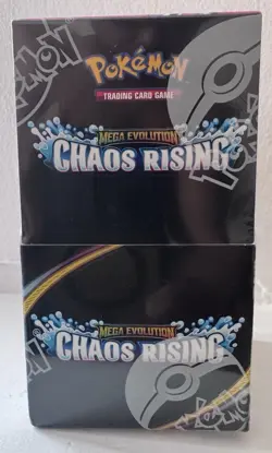 Pokemon Chaos Rising Booster Box Factory Sealed Brand New [18x10] pk sealed - Image 1