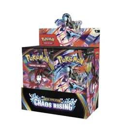 Pokemon TCG Chaos Rising Booster Box Factory Sealed IN HAND ✅ - Image 1