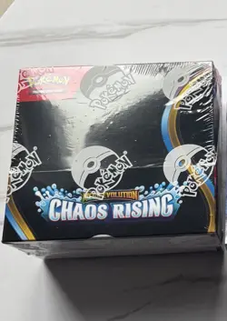 Pokemon Chaos Rising Booster Box Factory Sealed - Image 1