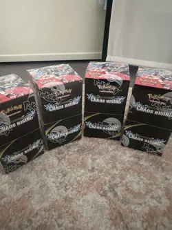 Pokemon TCG Chaos Rising Half Booster box Factory Sealed - Image 1