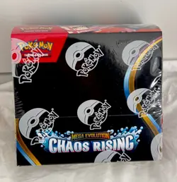 Pokemon TCG Chaos Rising Booster Box Factory Sealed 36 Packs - Image 1