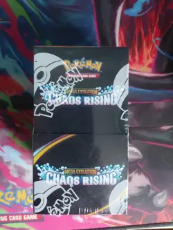 Pokemon TCG Chaos Rising Half Booster Box 18 Packs New Factory Sealed - Image 1