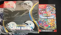 Pokemon TCG Chaos Rising Booster Box + Booster Bundle - Both Factory Sealed - Image 1