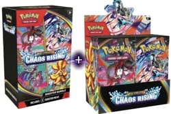 Pokemon TCG Chaos Rising Booster Box + Booster Bundle - Both Factory Sealed - Image 5