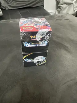 Pokemon TCG Chaos Rising Half Booster Box 18 Packs New Factory Sealed - Image 1