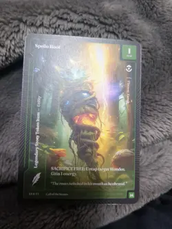 Wonders of the First Spelio Root Legendary Token Item Card Call of the Stones - Image 1
