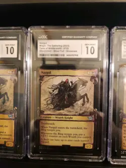 Nazgul 0725 CGC 10 Lord of the Rings Tales of Middle-Earth Showcase Scroll Foil - Image 1