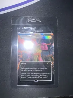 Swords to Plowshares Borderless (PSA Magazine Insert) Media Promos Foil SEALED - Image 2