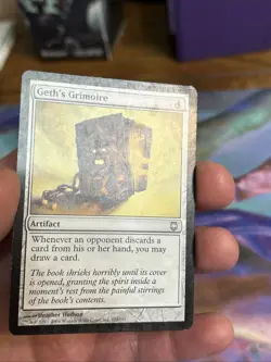 Geth's Grimoire Heavily Played MTG Magic the Gathering - Image 4