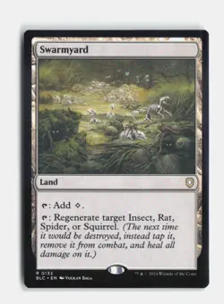 Swarmyard 133 Commander: Bloomburrow MTG NM - Image 1