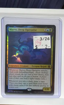 MTG 007 Marvo, Deep Operative Commander: Murders at Karlov Manor Foil 2024 - Image 3