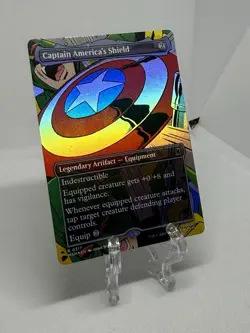 ~ Captain America's Shield (Borderless) (0317) ~ NM Foil ~ ~ MTG ~ - Image 3
