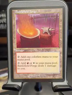 Caves of Koilos, Yavimaya Coast, Llanowar Wastes, Battlefield Forge - Apocalypse - Image 3
