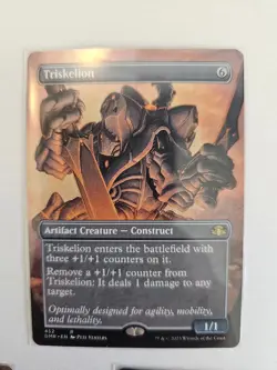 MTG - Triskelion Borderless - Dominaria Remastered #452 - Image 1