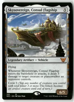 Skysovereign, Consul Flagship 159 Commander: Kamigawa: Neon Dynasty Mythic NM - Image 1