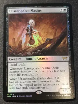 Unstoppable Slasher - Foil - DSK - MTG - EN - NM - 0129 - Image 1