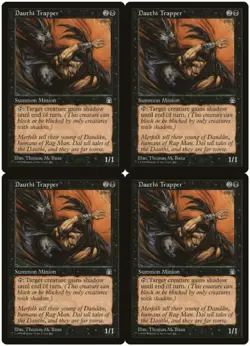 MTG Dauthi Trapper x4 Stronghold Uncommon LP Playset - Image 1