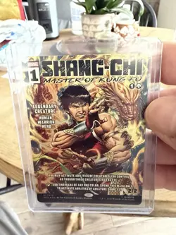 Magic the Gathering Super Heroes Shang-Chi master of kung fu full art foil - Image 4