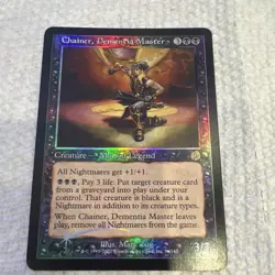 Wizards of the Coast MTG Chainer, Dementia Master Torment Eng Foil Rare #56/143 - Image 1