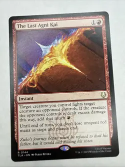 THE LAST AGNI KAI x1 mtg NM-M The Last Airbender 1 Rare - Image 1