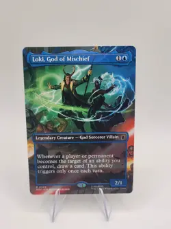 Loki, God of Mischief (Borderless) Marvel Super Heroes Regular - Image 1