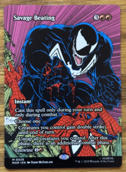 MTG Marvel Eternal-Legal, Savage Beating - Image 1