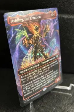 MTG Ashling, the Limitless FOIL Borderless Lorwyn Eclipsed ECL ECC 0257 NM - Image 3