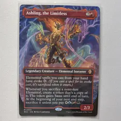 Ashling, the Limitless (Borderless) - Commander: Lorwyn Eclipsed Mythic Regular - Image 1