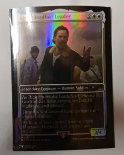MTG Rick, Steadfast Leader Mythic Foil Secret Lair - Image 1