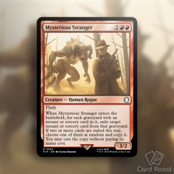 MTG Magic Mysterious Stranger 0063 Universes Beyond: Fallout PIP - Image 1